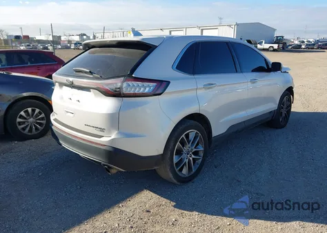 2017 Ford Edge Titanium z USA, uszkodzony, nr VIN 2FMPK4K99HBB60721